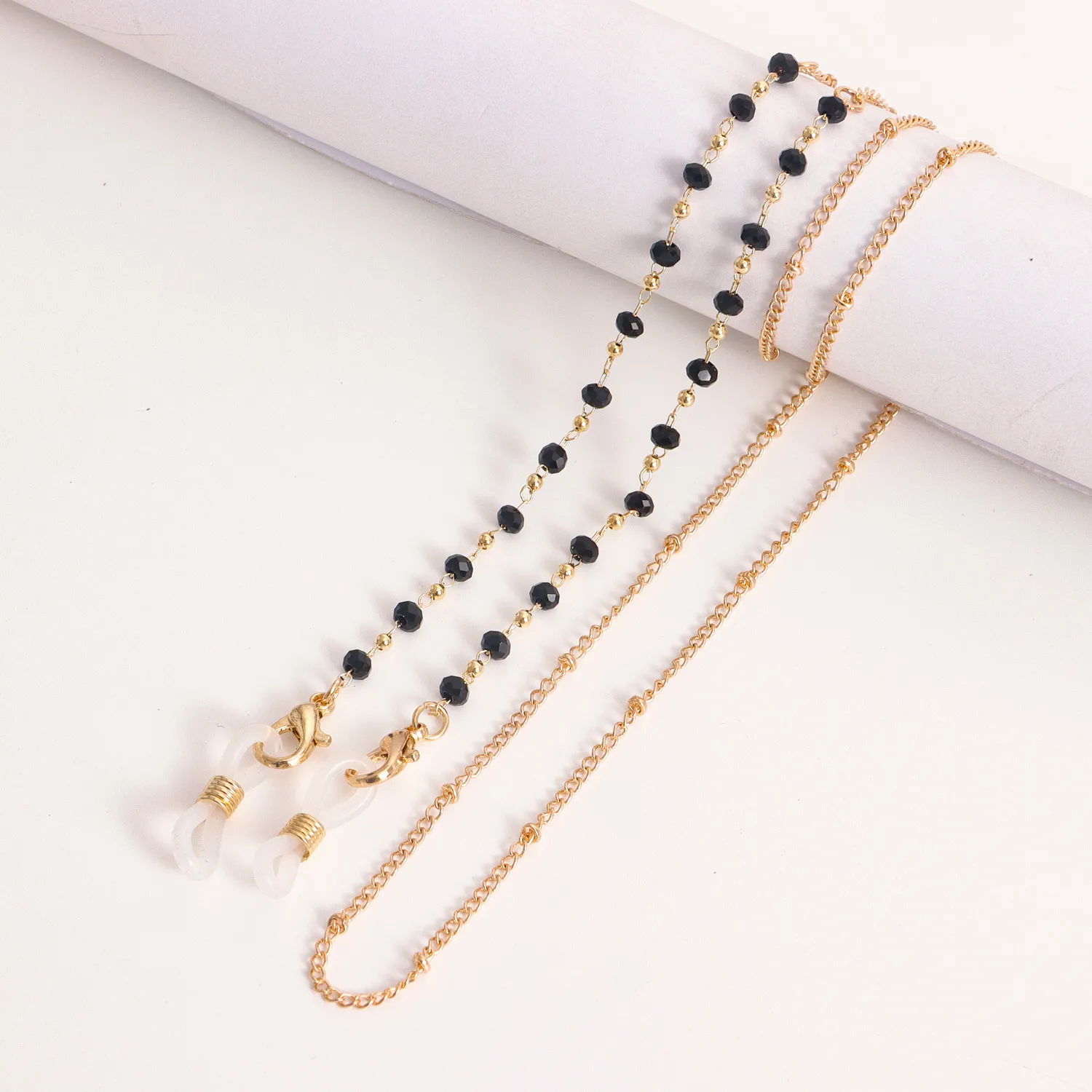 Style Colorful Crystal Eyeglass Chain Mask And Sunglasses Holder Fashionable Alloy Material Accessory display picture 7
