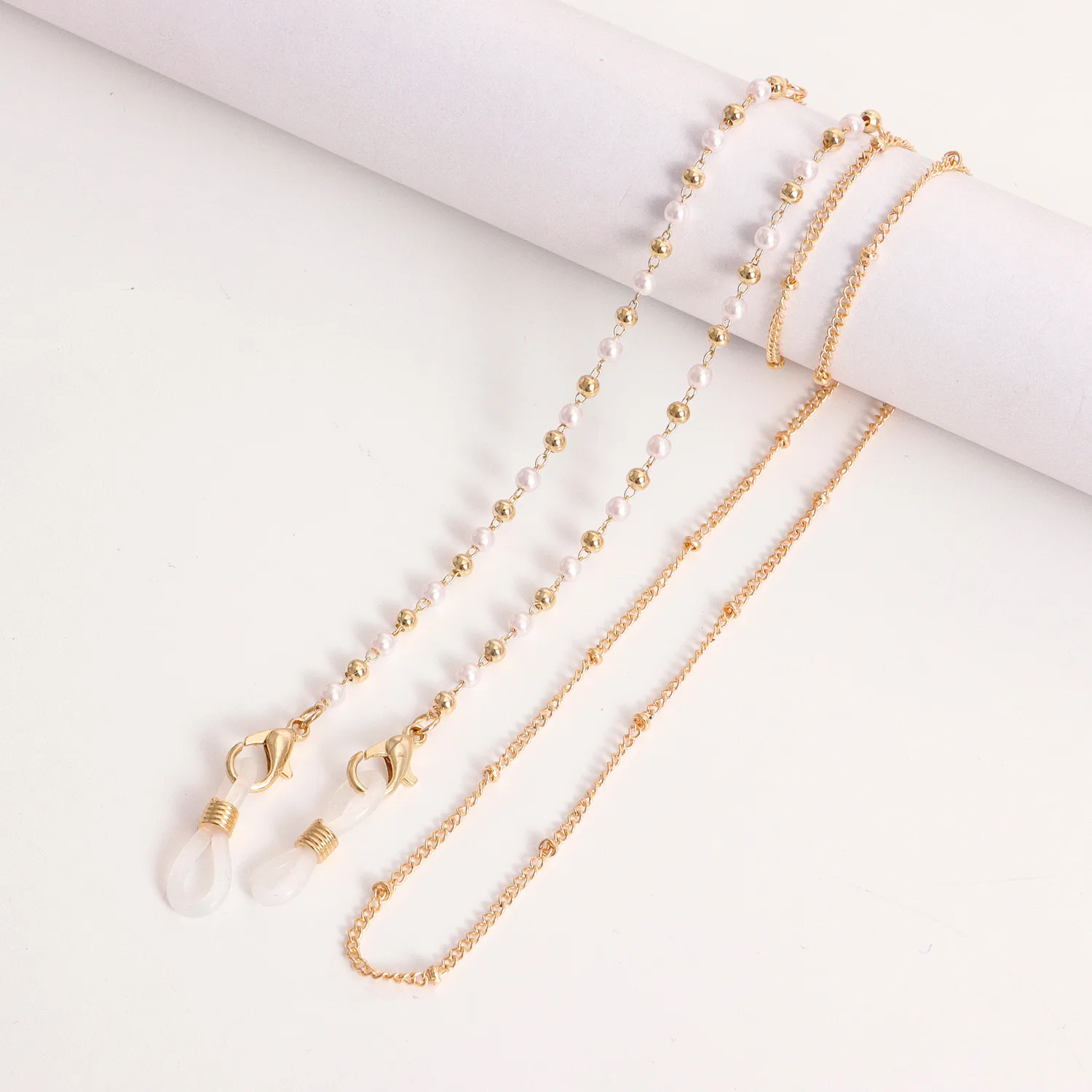 Style Colorful Crystal Eyeglass Chain Mask And Sunglasses Holder Fashionable Alloy Material Accessory display picture 8