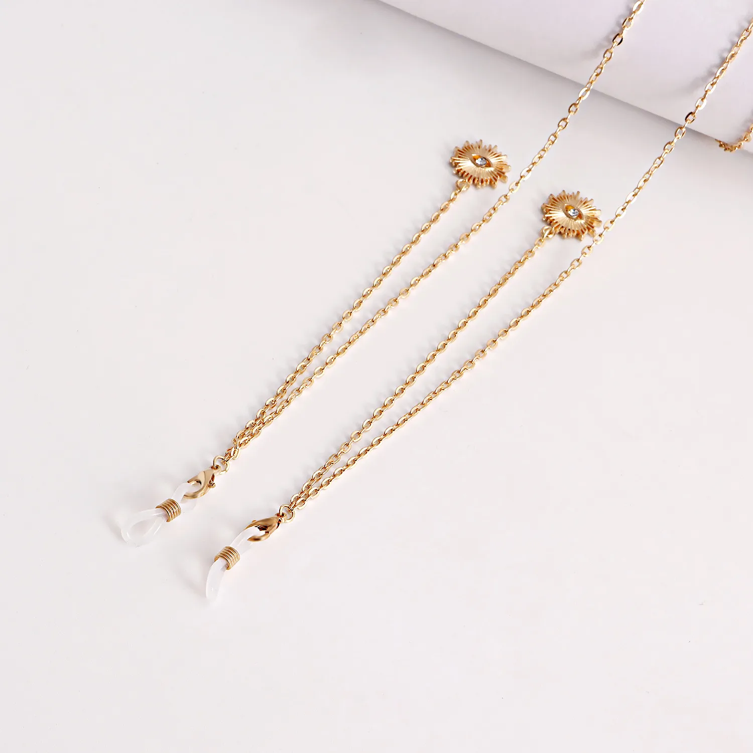 Acrylic Glasses Chain Mask Chain High-End Sensation Alloy Material Mask Accessory Ins Style Face Chain display picture 6