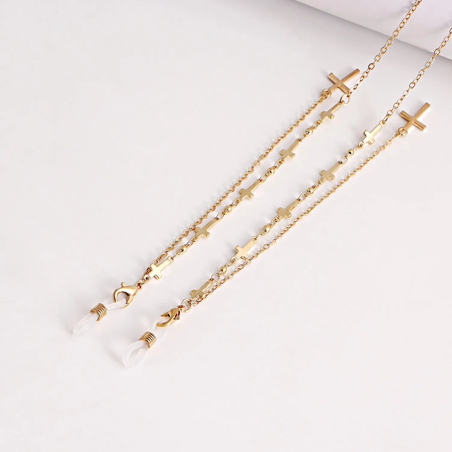 Acrylic Glasses Chain Mask Chain High-End Sensation Alloy Material Mask Accessory Ins Style Face Chain display picture 7