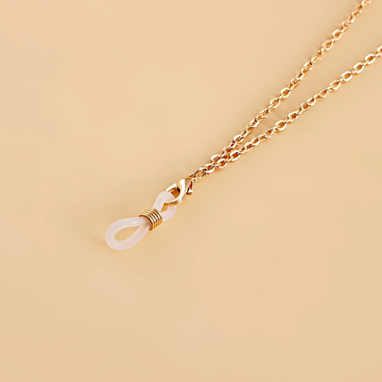Acrylic Glasses Chain Mask Chain High-End Sensation Alloy Material Mask Accessory Ins Style Face Chain display picture 9
