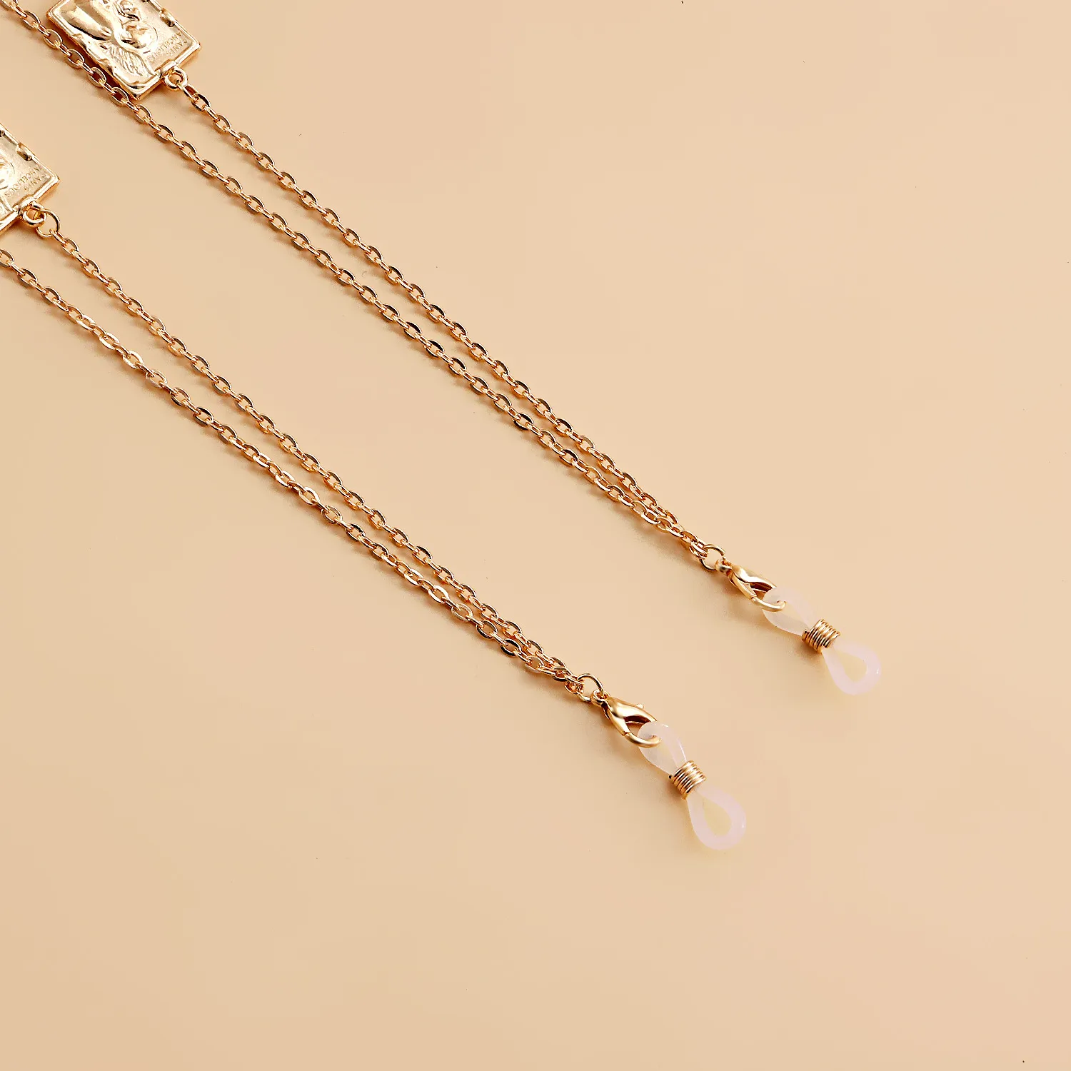 Acrylic Glasses Chain Mask Chain High-End Sensation Alloy Material Mask Accessory Ins Style Face Chain display picture 11