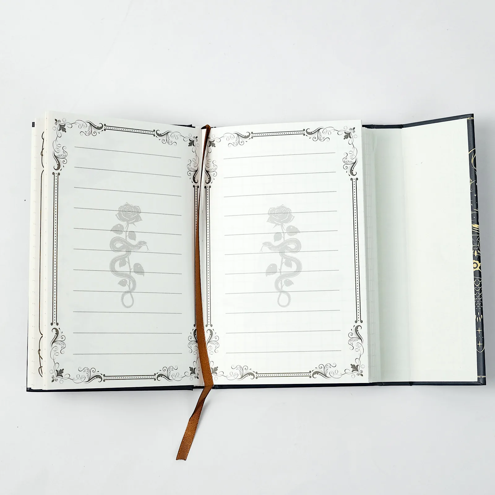 Creative Magic Hat Owl European Style High Aesthetic Value Student Business Gift Meeting Record Book Thickened Notebook display picture 8