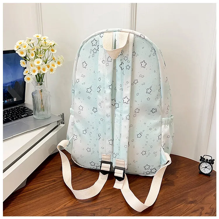 Casual New Style Star Backpack Women's Double Shoulder Bag Fresh Artistic Middle School Elementary School Student Bag display picture 25