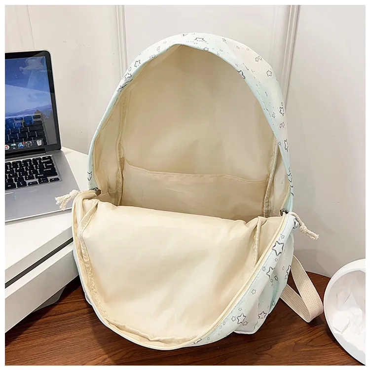 Casual New Style Star Backpack Women's Double Shoulder Bag Fresh Artistic Middle School Elementary School Student Bag display picture 33