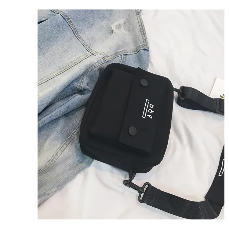 New Style Canvas Student Bag Women's Crossbody Shoulder Bag Simple Quality Fresh Sweet Fashion Small Bags Leisure Travel display picture 23