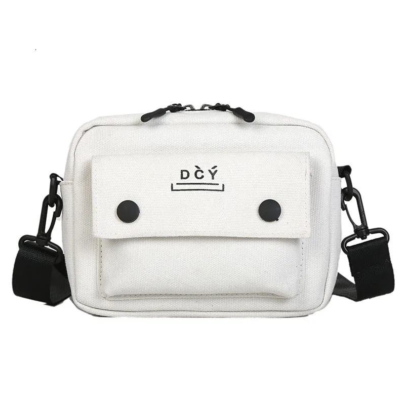 New Style Canvas Student Bag Women's Crossbody Shoulder Bag Simple Quality Fresh Sweet Fashion Small Bags Leisure Travel display picture 46