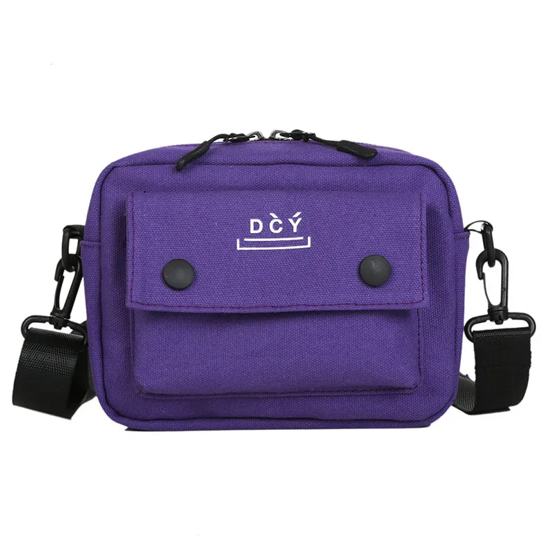 New Style Canvas Student Bag Women's Crossbody Shoulder Bag Simple Quality Fresh Sweet Fashion Small Bags Leisure Travel display picture 47