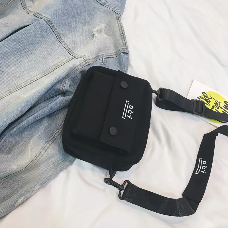 New Style Canvas Student Bag Women's Crossbody Shoulder Bag Simple Quality Fresh Sweet Fashion Small Bags Leisure Travel display picture 53