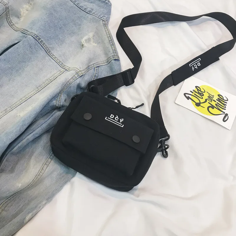 New Style Canvas Student Bag Women's Crossbody Shoulder Bag Simple Quality Fresh Sweet Fashion Small Bags Leisure Travel display picture 54