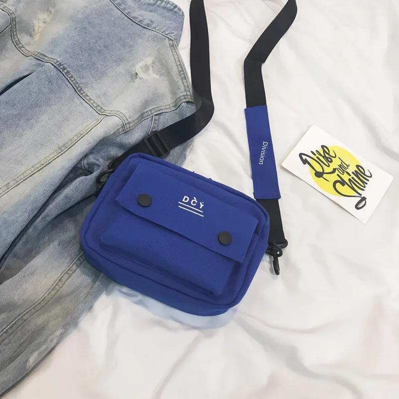 New Style Canvas Student Bag Women's Crossbody Shoulder Bag Simple Quality Fresh Sweet Fashion Small Bags Leisure Travel display picture 55