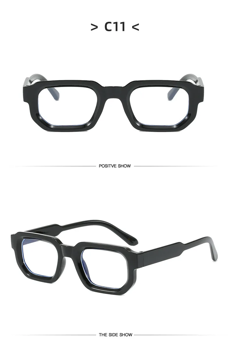 Square Small Frame Sunglasses Fashionable Retro  Style Personality Sun Glasses Unisex Travel Fishing Sunscreen display picture 18