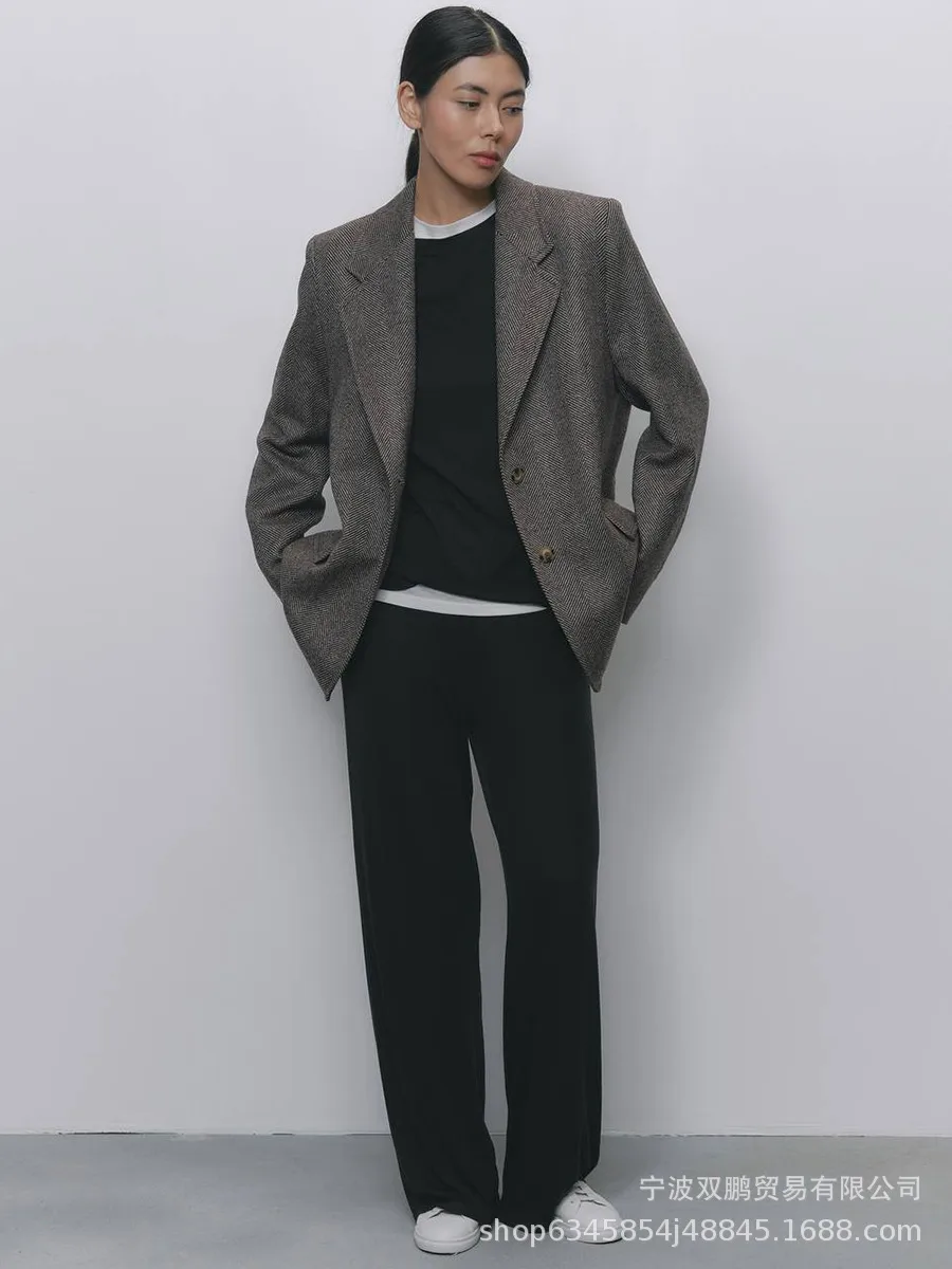 Fashionable Long Open Cardigan Short Skirt Set Women's Strap Vest Three-piece Casual Streetwear Loose Fit Modal Fabric display picture 18