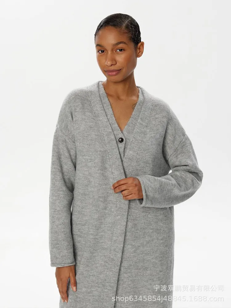 Autumn Winter Knitted Three-Piece Set Women's OL Style Sweater Cardigan Pants Casual Fashion  Ensemble display picture 25