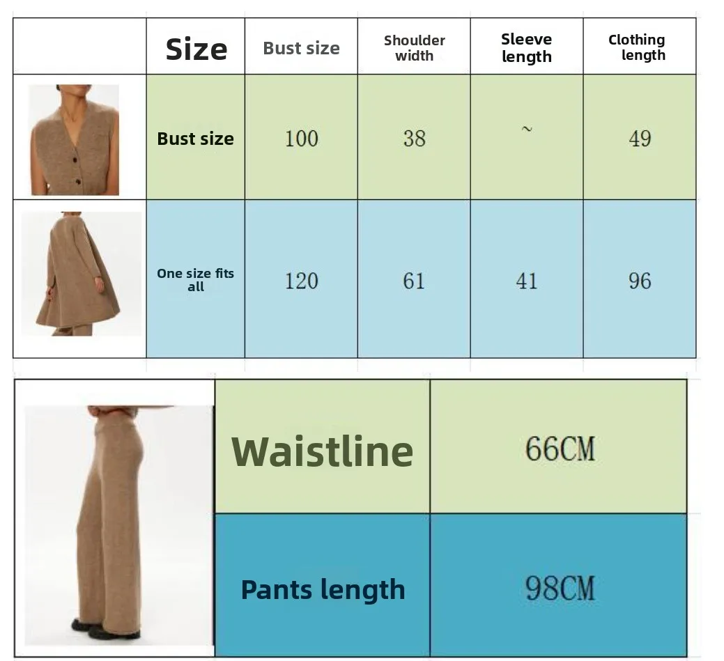 Autumn Winter Knitted Three-Piece Set Women's OL Style Sweater Cardigan Pants Casual Fashion  Ensemble display picture 1