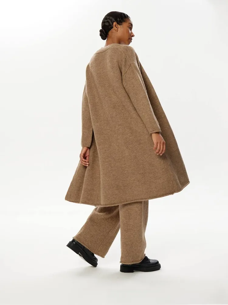 Autumn Winter Knitted Three-Piece Set Women's OL Style Sweater Cardigan Pants Casual Fashion  Ensemble display picture 14