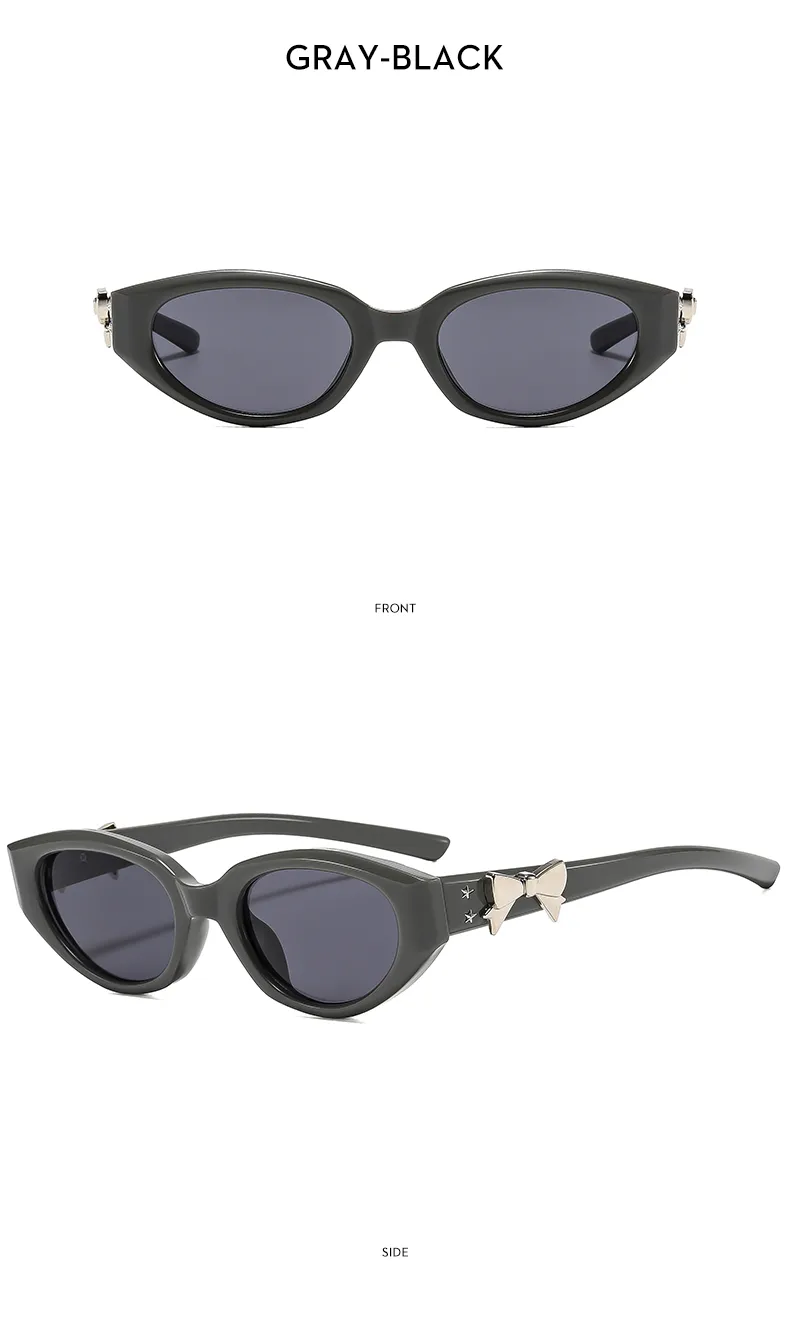Fashionable Cat Eye Sunglasses Women's Summer Sunscreen Full Frame Fashionable Sunglasses UV400 Protection All Season Wear display picture 4