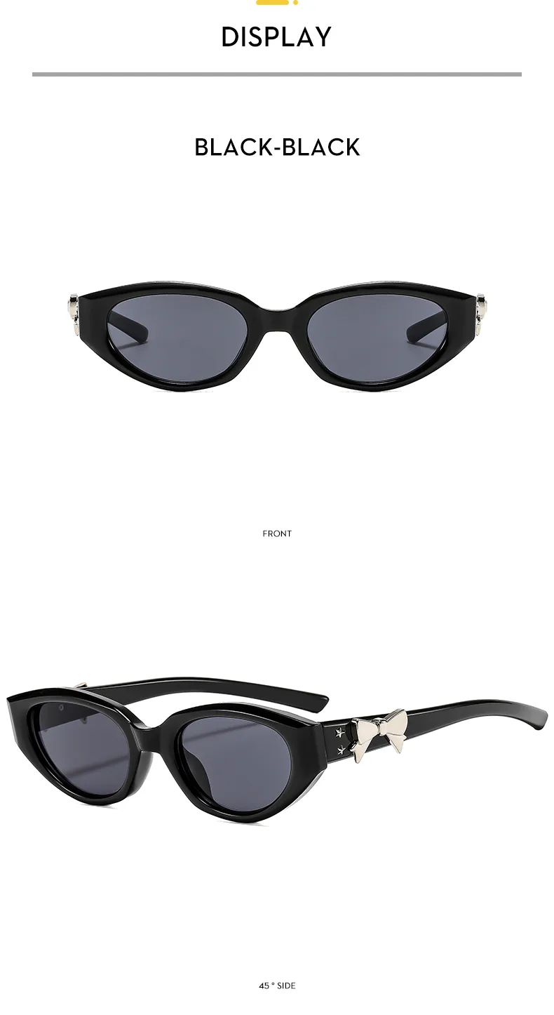 Fashionable Cat Eye Sunglasses Women's Summer Sunscreen Full Frame Fashionable Sunglasses UV400 Protection All Season Wear display picture 5