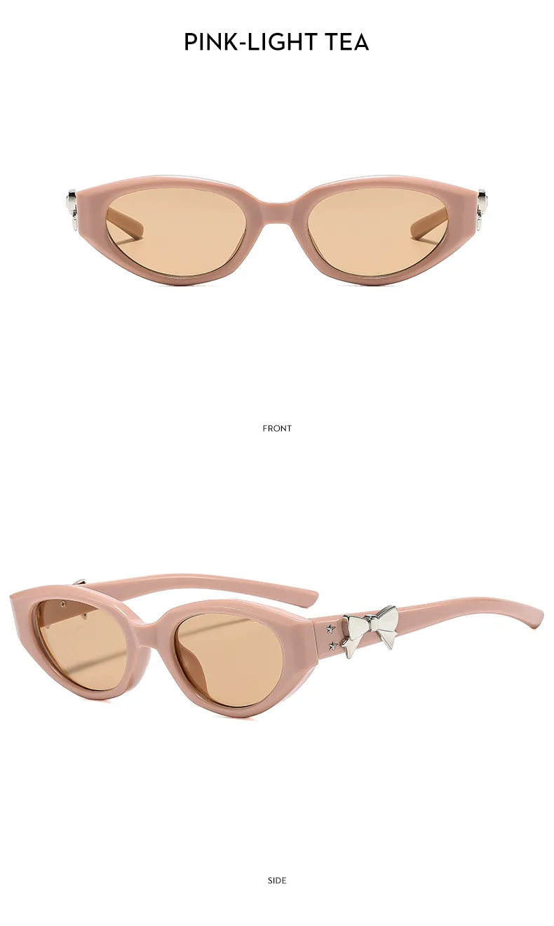 Fashionable Cat Eye Sunglasses Women's Summer Sunscreen Full Frame Fashionable Sunglasses UV400 Protection All Season Wear display picture 12