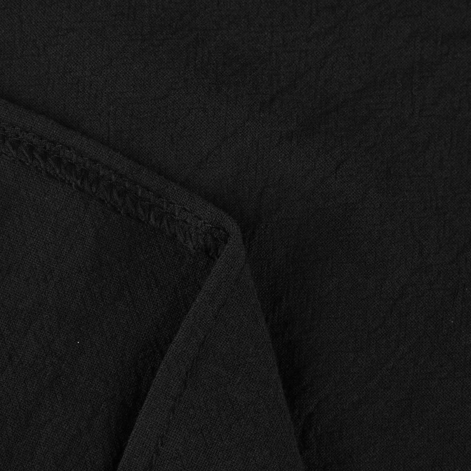 Summer Cotton Linen Solid Color Short Sleeve Women's Slim Fit Casual Top Plus Size Women's Shirt Round Neck T-Shirt Street Style display picture 3