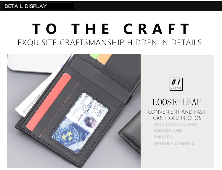 Men's New Business Wallet Factory Direct Sales Leather Card Bag Ultralight Geometric Pattern Elite Style Men's Wallet display picture 14