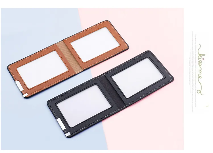Couple's Two-in-One Driving License Protective Cover Imitation Leather Polyester Document Bag Ultra-Light Unisex Design display picture 1
