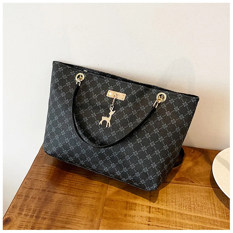 Fashion Large Capacity Women's Shoulder Bag Retro Commuter Hand-Carrying Bag Fashion Polyester Inner Material Square Zipper Closure display picture 20