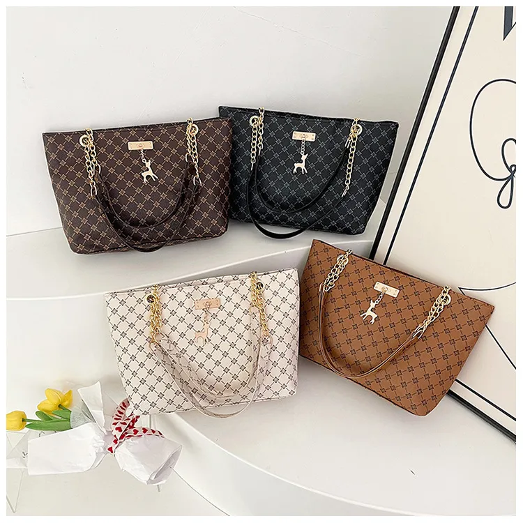 Fashion Large Capacity Women's Shoulder Bag Retro Commuter Hand-Carrying Bag Fashion Polyester Inner Material Square Zipper Closure display picture 21