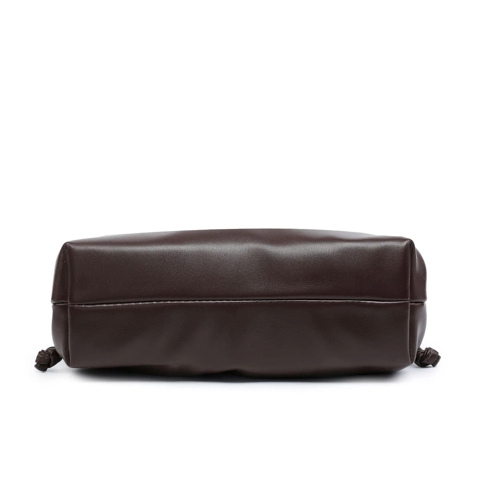 Cloud-Shaped Handbag Women's Fashion All-Match Clipped Button-Style Crossbody Bag Small Size Dumpling-Shaped Pu Material Shoulder Belt display picture 36