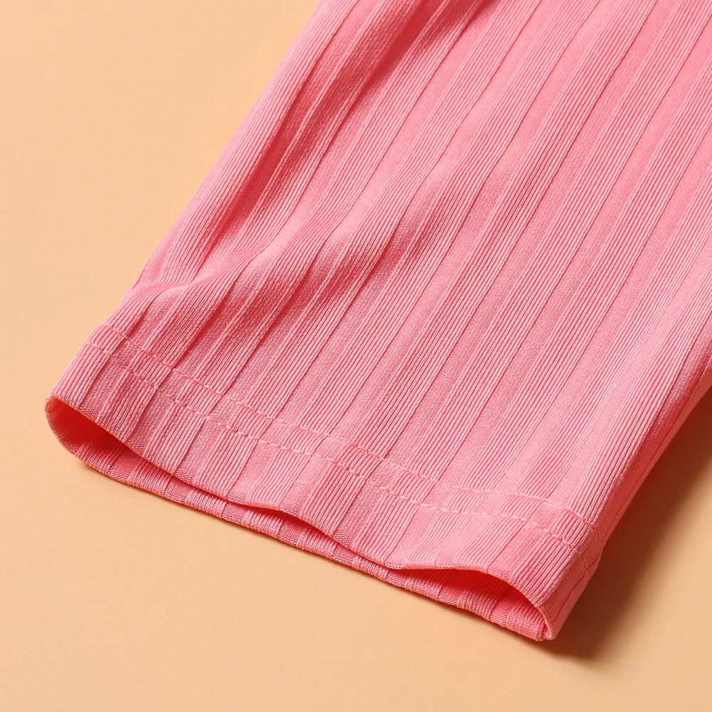 Solid Color Long Sleeve Dress Women Mid-Length Dress Dress Split High Waist Slim Fit Style Macaron Color Design Polyester And Spandex Material display picture 40
