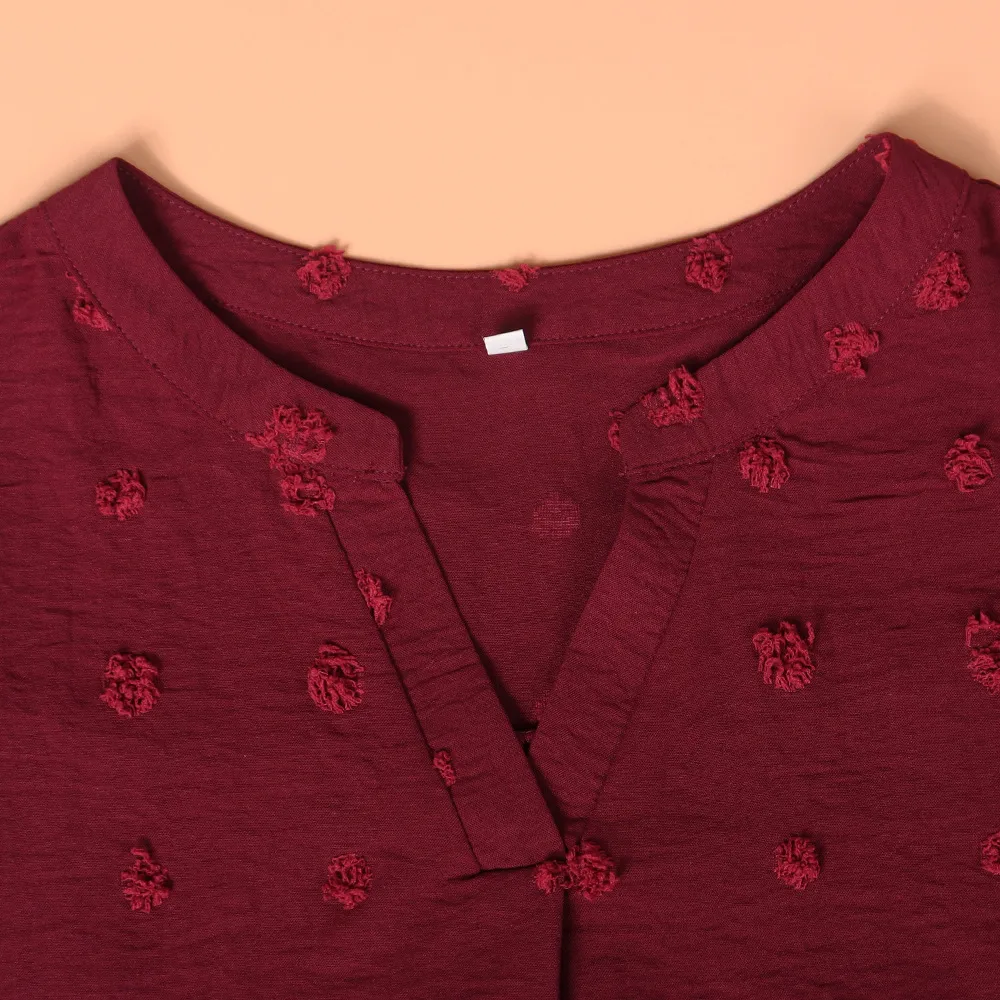 Spring And Summer Women's Loose-Fitting Casual Round-Neck Short-Sleeved T-shirt Commuter Plush Top Street Style Senior Street Style display picture 23