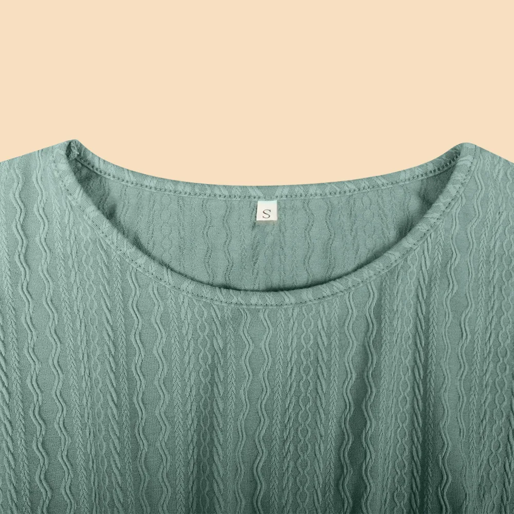 Winter Knitting Wrap Dress Women's All-Match Off-Shoulder Dress Saddle Bag Style Long Sleeve Round Neck Mini Dress Fresh Sweet Style display picture 7