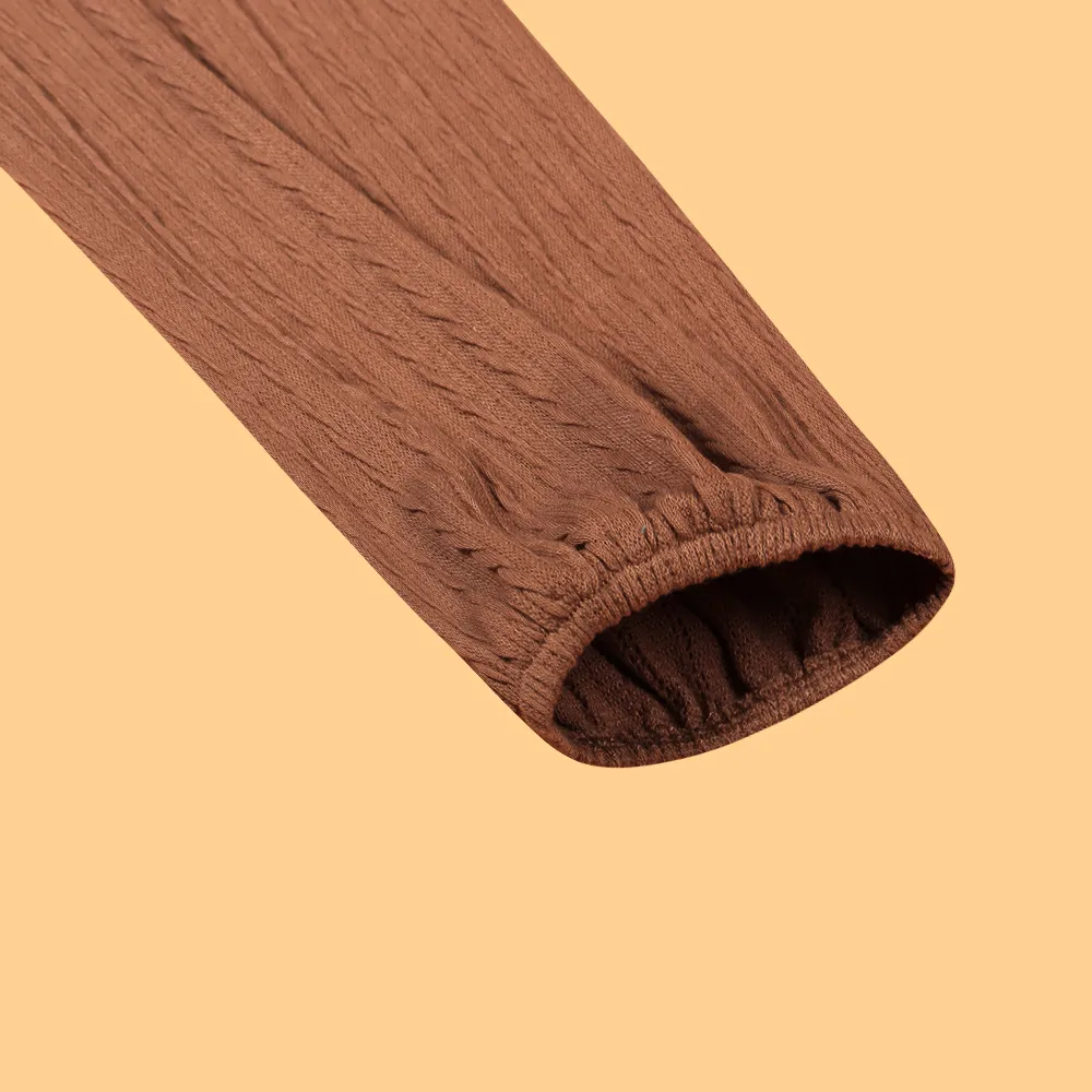 Autumn And Winter New Casual Knitted Dress European Ladies Fashion Belt Long Sleeve Twist-Knot Ruffles Ankle-Length Dress display picture 9