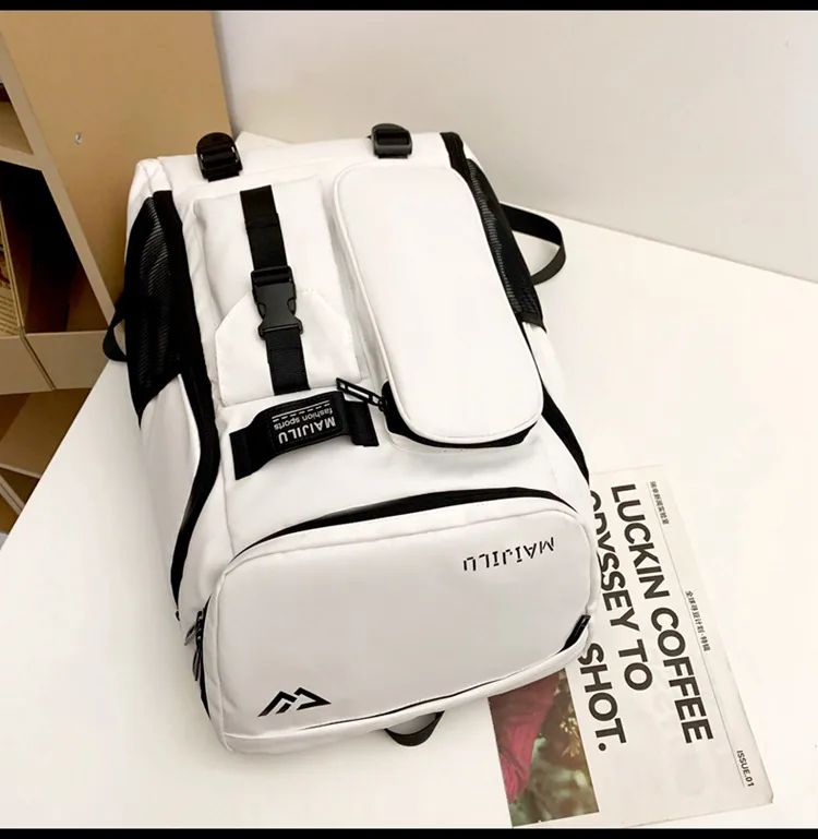 Men's New Large Capacity Waterproof Travel Backpack Stylish And Versatile Computer Bag Casual Oxford Cloth Street Style display picture 12