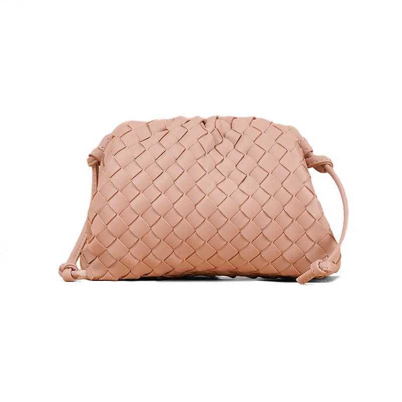Sweet Cloud-Shaped Women's Cross-Body Bag Fashion Handbag Dumpling Bag Leisure Travel Pu Material Lock Closure Small Size display picture 6