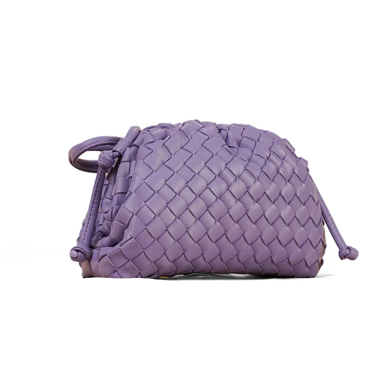 Sweet Cloud-Shaped Women's Cross-Body Bag Fashion Handbag Dumpling Bag Leisure Travel Pu Material Lock Closure Small Size display picture 9