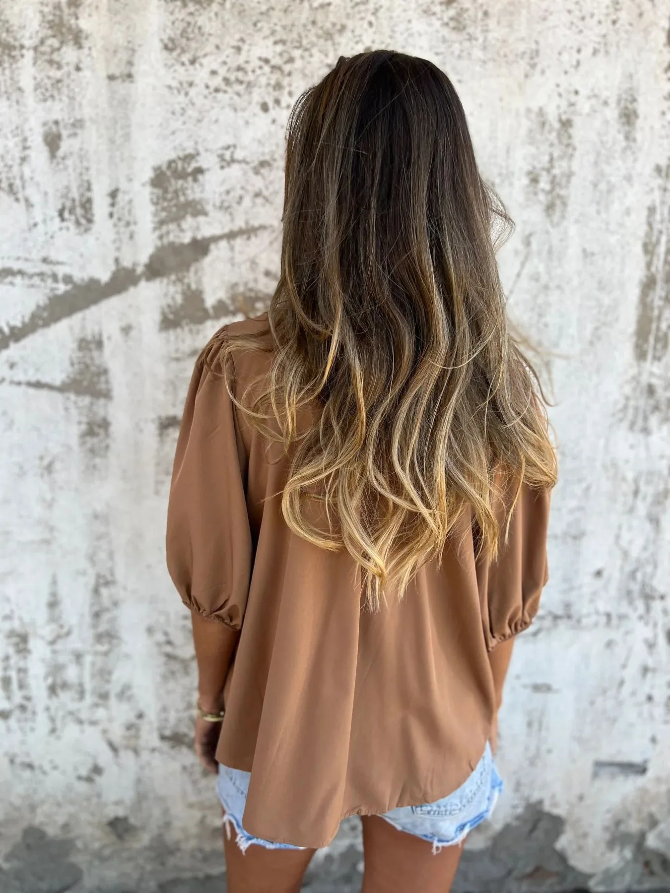 Casual Fashion Short Sleeve Round Neck Button Solid Color Shirt Women's T-shirt Comfortable Breathable Elastic Waist Design display picture 26