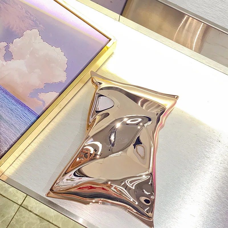 Fashionable Asymmetric Folding Women's Shoulder Bag Creative Candy Color Multifunctional Messenger Bag High Quality Polyester Material display picture 10