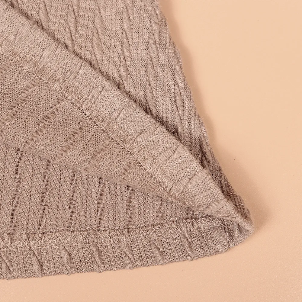 Fashionable Knitted Long Sleeve Women T-shirt Fall/Winter New Patchwork Turtleneck Street Style Polyester Fabric display picture 10
