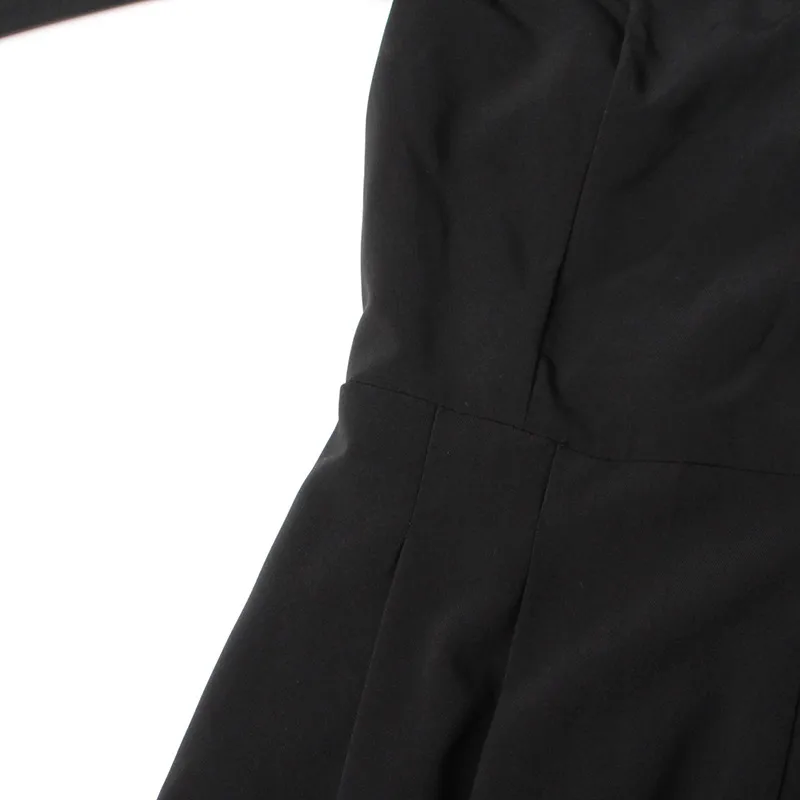 Elegant Style Wide Leg Jumpsuit Casual Pants Back Splice Butterfly Knot Solid Color Long Sleeve Fashionable Commute Suit display picture 10