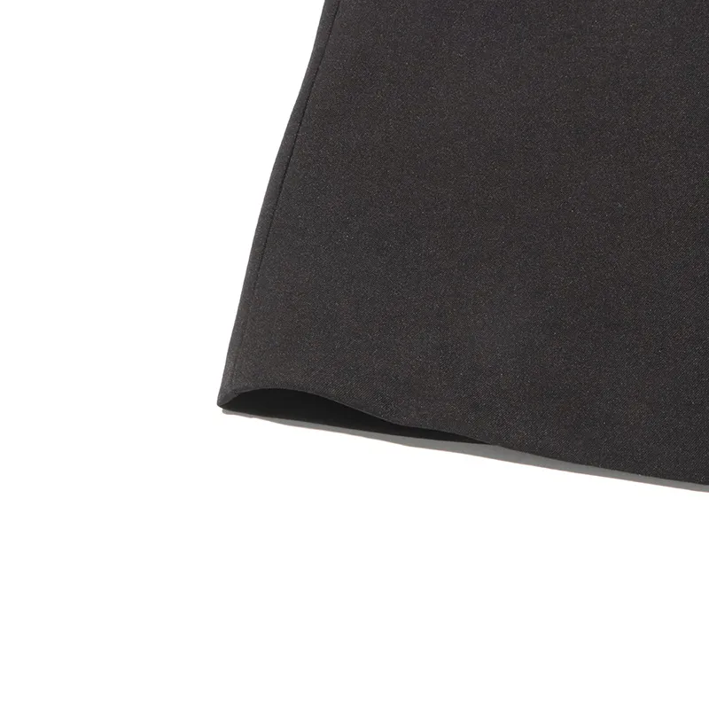 Elegant Black European Style Women's Suit Jacket Thin Pleated Design Cotton Polyester Blend Long Sleeve V-neck Commute Fashion display picture 14