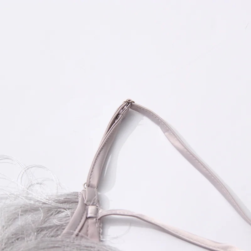 Sexy Asymmetric Hanging Neck Top Tassel Trim Sleeveless Pure Color High-End Feeling Vest Women's Trendy Clothing display picture 9