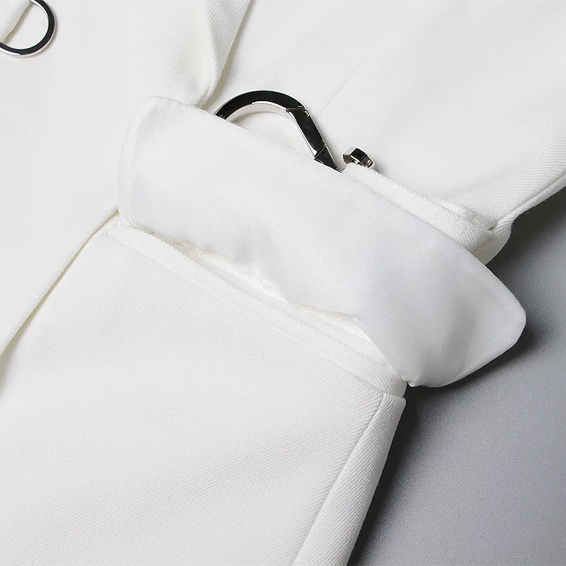 Fashion French Style Retro Easy Matching Baggy Coat Solid Color Buttons Detail Women's Fashion Long Sleeve Slim Fit Style Trueran display picture 15