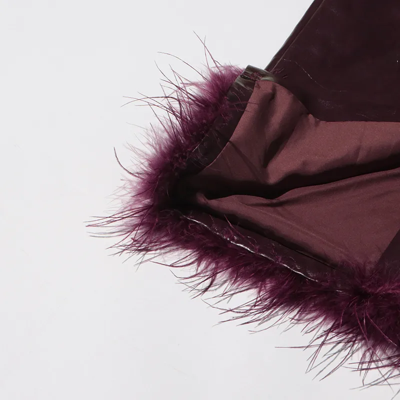 Elegant Feather Skirt Women Vintage Style Slim Fit Skirt Fashion  Style Style Spring And Summer display picture 11