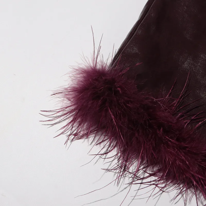 Elegant Feather Skirt Women Vintage Style Slim Fit Skirt Fashion  Style Style Spring And Summer display picture 12