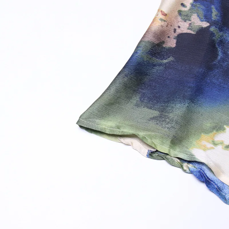 Elegant French Style Long Sleeve Women's Shirt Bow Tie Loose Fit Urban Fashion Commute Shirt Plant Floral Pattern Polyester Lyocell display picture 14