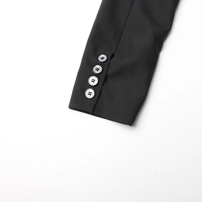 Slim Fit Long Sleeve Commuter Style Men Women Matching Motorcycle Fashion Zipper Solid Color Business Coat Trendy Outerwear display picture 18