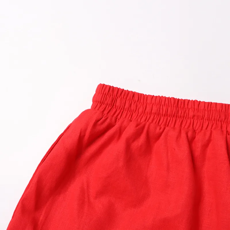 Fashionable Minimalist Ladies Casual Shirt And Shorts Set High Waist Shorts Two Piece Set Pure Color Collar Button Detail display picture 25