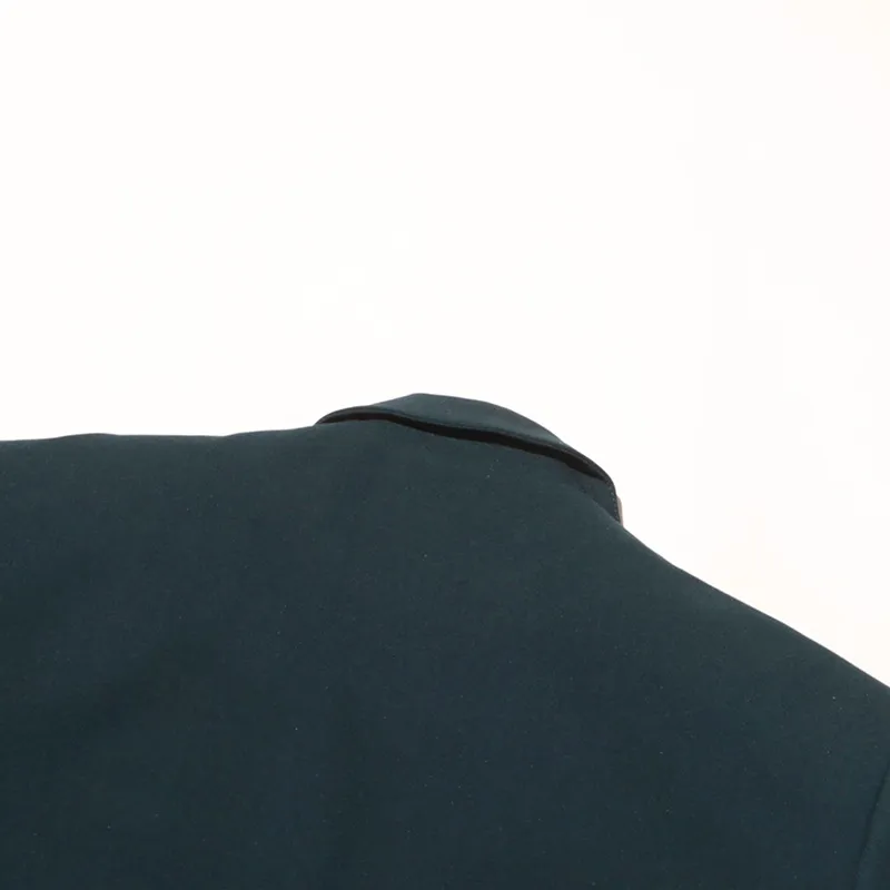 Casual Commute Style Women's Suit Jacket Butterfly Knot Design Splice Cotton Polyester Long Sleeve Loose Fit Suit Jacket display picture 20
