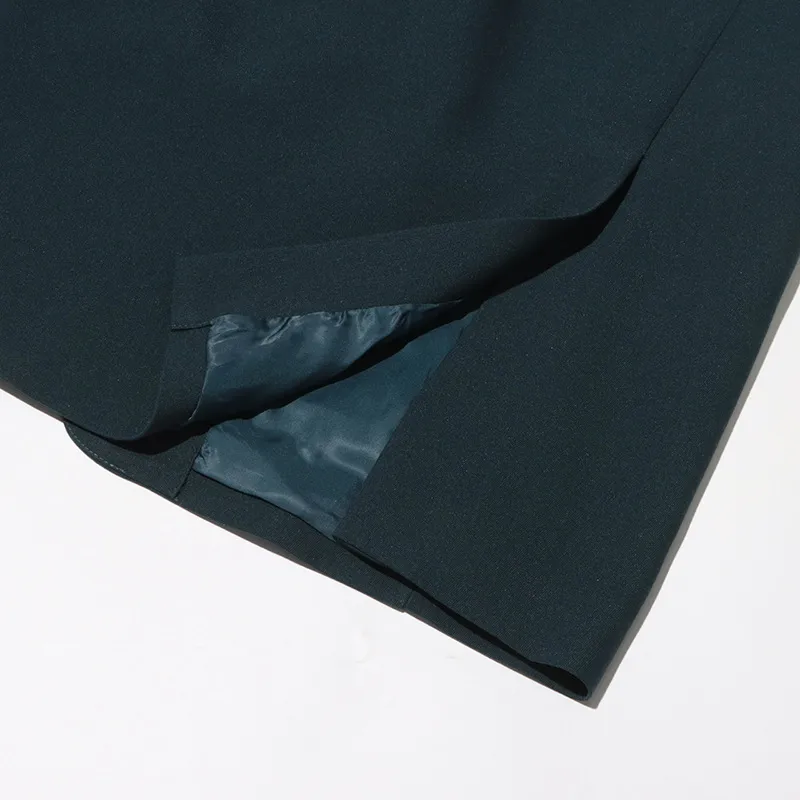 Casual Commute Style Women's Suit Jacket Butterfly Knot Design Splice Cotton Polyester Long Sleeve Loose Fit Suit Jacket display picture 21